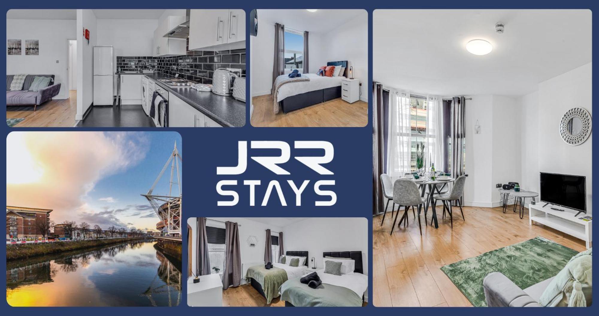 Cardiff Stylish 2 Bedroom Sleeps 6 Wi-Fi - Jrr Stays Exterior photo